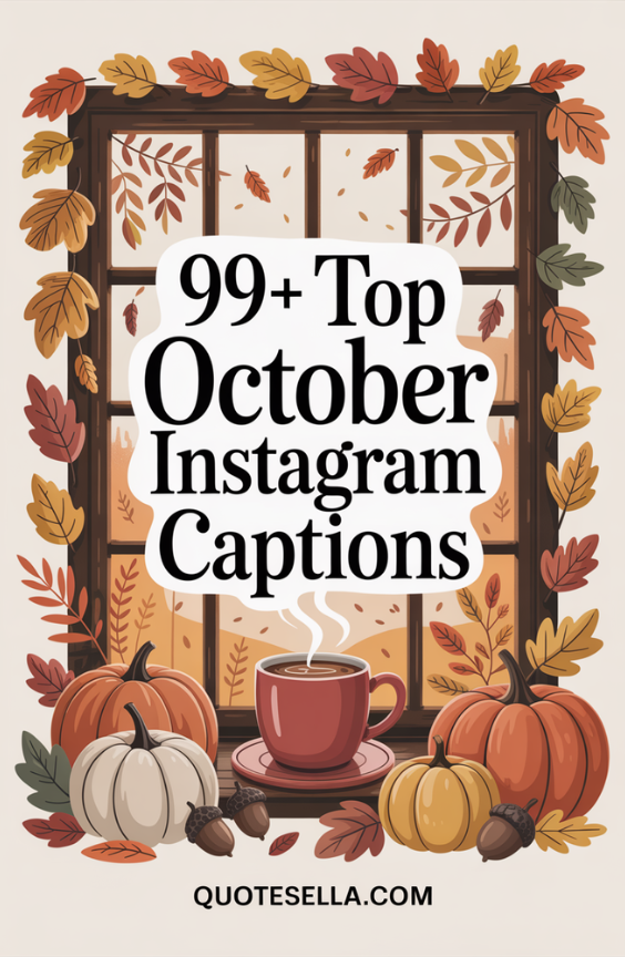 October Instagram Captions
