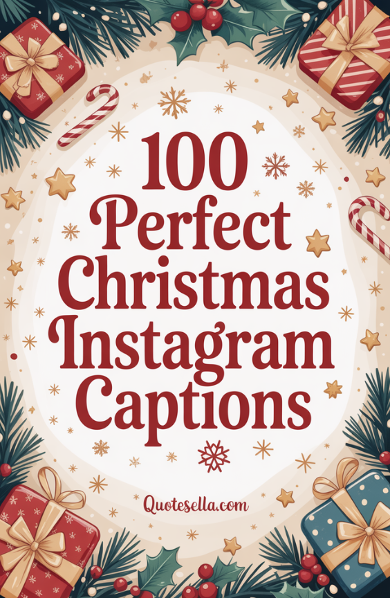 Perfect Christmas Instagram Captions