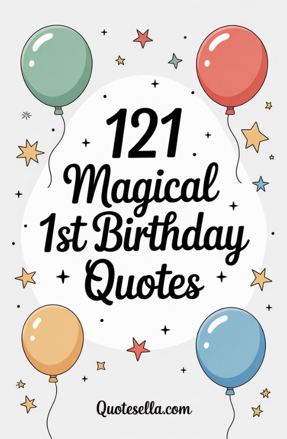 1st Birthday Quotes
