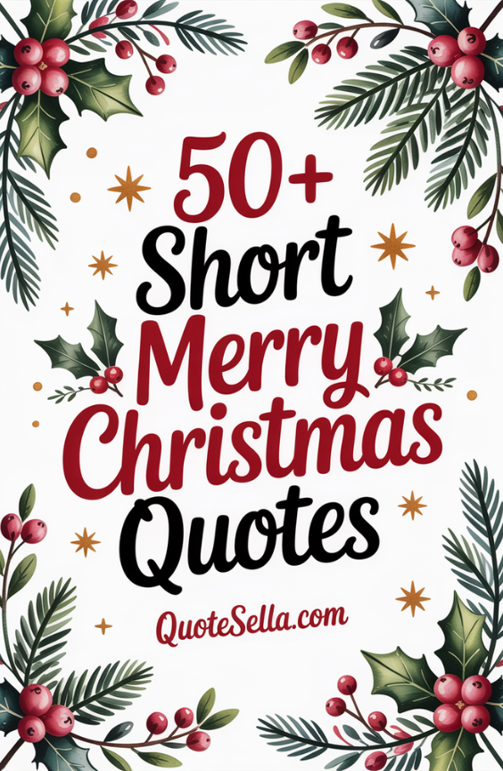 Short Merry Christmas Quotes
