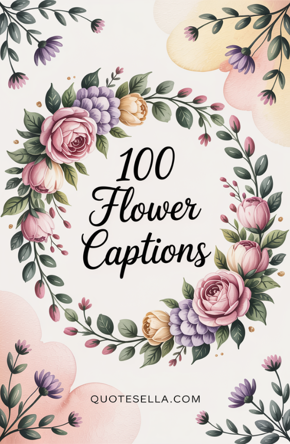 Flower Captions