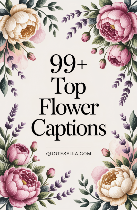 Flower Captions