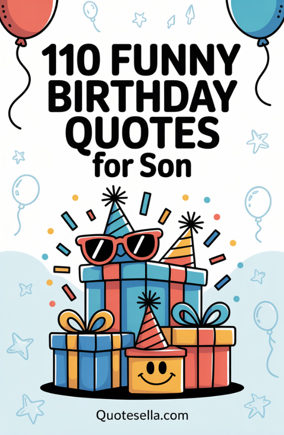 Funny Birthday Quotes For Son