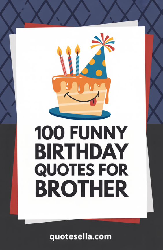Funny Birthday Quotes for Brother