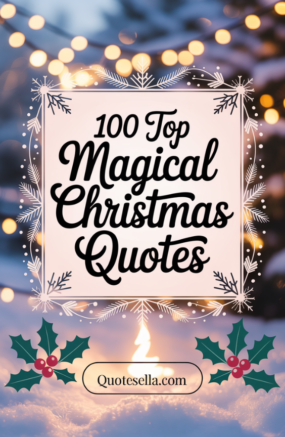 Magical Christmas Quote