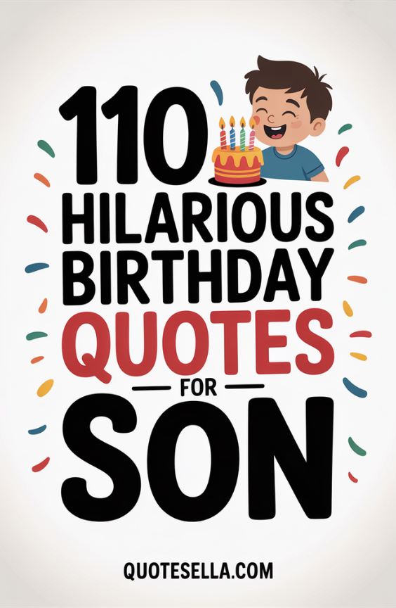 Funny Birthday Quotes For Son