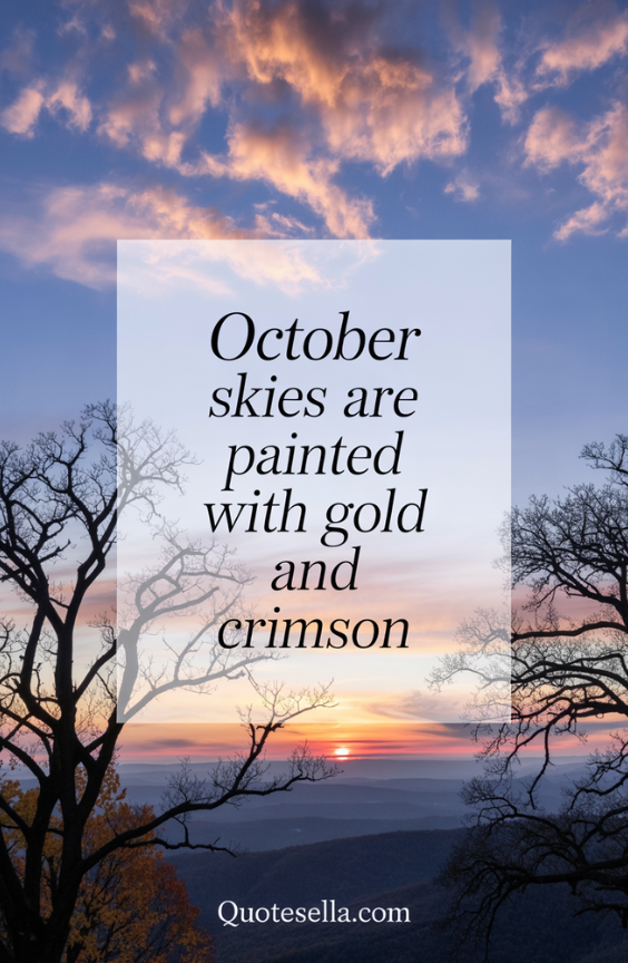october quotes