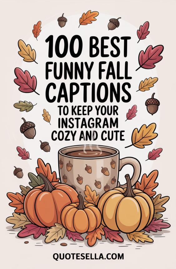 Funny Fall Captions