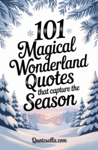 Winter wonderland Quotes