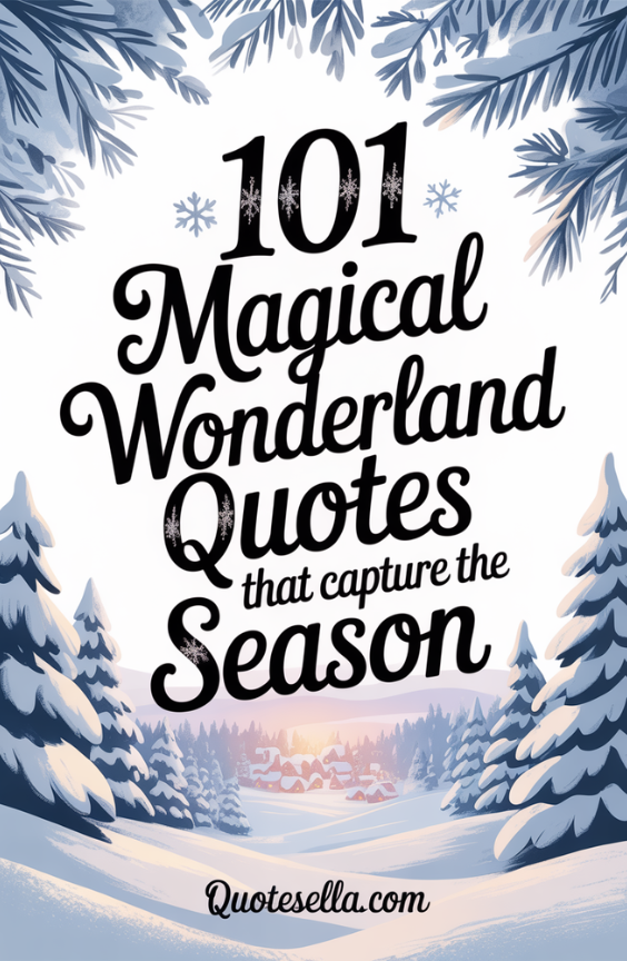 Winter wonderland Quotes