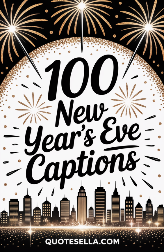 new years eve captions