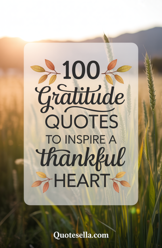Gratitude quotes
