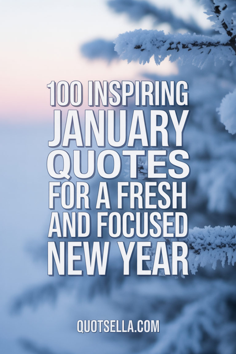 January Quotes